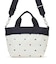 SMALL BUCKET TOTE トリコロールハートエンブロイダリー