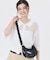 MINI HOBO CROSSBODY ブラックシャイン