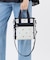 MINI N/S TOTE トリコロールハートエンブロイダリー