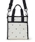 MINI N/S TOTE トリコロールハートエンブロイダリー