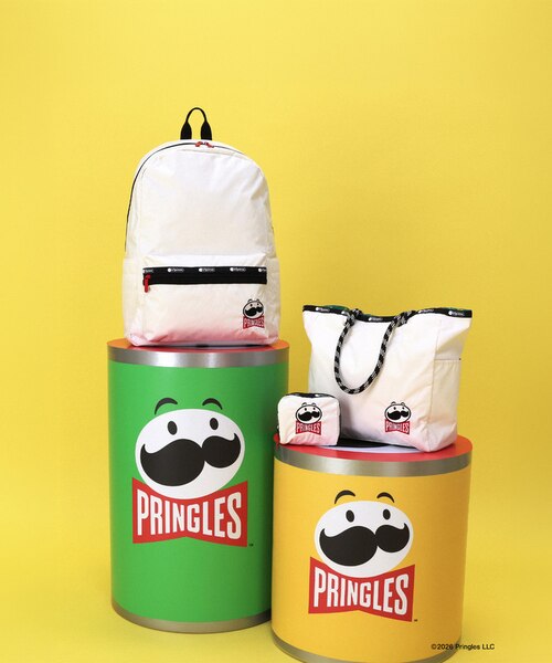 LeSportsac×Pringles】SQUARE COSMETIC プリングルズミスターPエン