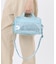 MINI DUFFEL CROSSBODY アクアブルーシャイン