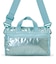MINI DUFFEL CROSSBODY アクアブルーシャイン
