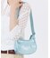 MINI HOBO CROSSBODY アクアブルーシャイン