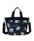 BUCKET TOTE フローラルブルームズネイビー