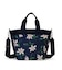 BUCKET TOTE フローラルブルームズネイビー