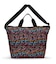 DELUXE EASY CARRY TOTE NYCスクリプトブラック