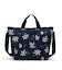 DELUXE EASY CARRY TOTE フローラルブルームズネイビー