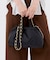 CHAIN E/W DRAWSTRING BAG ミッドナイトキルトチェーン