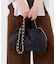 CHAIN E/W DRAWSTRING BAG ミッドナイトキルトチェーン