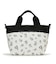 SMALL BUCKET TOTE インクスケッチドフローラルアイボリー