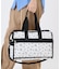 DELUXE MED WEEKENDER インクスケッチドフローラルアイボリー