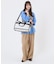 DELUXE MED WEEKENDER インクスケッチドフローラルアイボリー