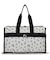 DELUXE MED WEEKENDER インクスケッチドフローラルアイボリー