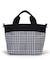 SMALL BUCKET TOTE シティハウンドトゥース