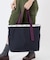 LG HANDLE ADJ TOTE ディープシー/パープルネイビーウェビング