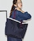 LG HANDLE ADJ TOTE ディープシー/パープルネイビーウェビング