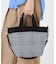 BUCKET TOTE シティハウンドトゥース
