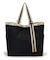LG HANDLE ADJ TOTE ブラック/ブラックベージュウェビング