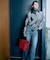 IN MIND SMALL TOTE ディープルージュスクリプト