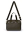 SMALL UPTOWN SATCHEL ダークチョコレートC