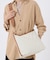 MEDIUM ZIP SHOULDER ムーンリットサンド