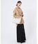 MEDIUM ZIP SHOULDER ムーンリットサンド