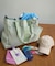 【Essential Collection×Naoko Okusa】URBAN TOTE2 グリーンカーキC