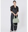 ESSENTIAL E/W BOWLER TOTE グリーンカーキC