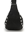STUDS SM ZIP HOBO ブラックスタッズ