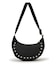 STUDS SM ZIP HOBO ブラックスタッズ