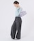 E/W SQUARE SHOULDER  シルバーライラックシャイン
