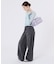E/W SQUARE SHOULDER  シルバーライラックシャイン