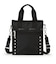 STUDS MINI N/S TOTE ブラックスタッズ