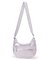 MINI HOBO CROSSBODY シルバーライラックシャイン