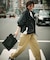 N/S LAPTOP BAG ブラックシャイン