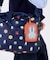 【LeSportsac×Miffy】RECTANGULAR POUCH CHARM ミッフィーオレンジパッチワーク
