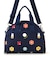 【LeSportsac×Miffy】ROUND SM SATCHEL ミッフィーネイビーポルカドット