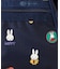 【LeSportsac×Miffy】ROUND SM SATCHEL ミッフィーネイビーポルカドット