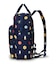 【LeSportsac×Miffy】MEDIUM E/W BACKPACK ミッフィーネイビーポルカドット