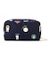 【LeSportsac×Miffy】RECTANGULAR COSMETIC ミッフィーネイビーポルカドット