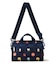 【LeSportsac×Miffy】MINI DUFFEL CROSSBODY ミッフィーネイビーポルカドット