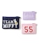 【LeSportsac×Miffy】WRISTLET POUCH SET チームミッフィーネイビー/ピンク/ライラック