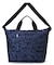 DELUXE EASY CARRY TOTE ボーホーペイズリーネイビー