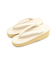 Calen Blosso 菱屋カレンブロッソ カフェぞうりプリンセス レディース No.49420 アイボリー