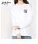 BAN LS刺繍TEE
