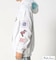 裏毛ﾜｯﾍﾟﾝ風刺繍ZIPPK