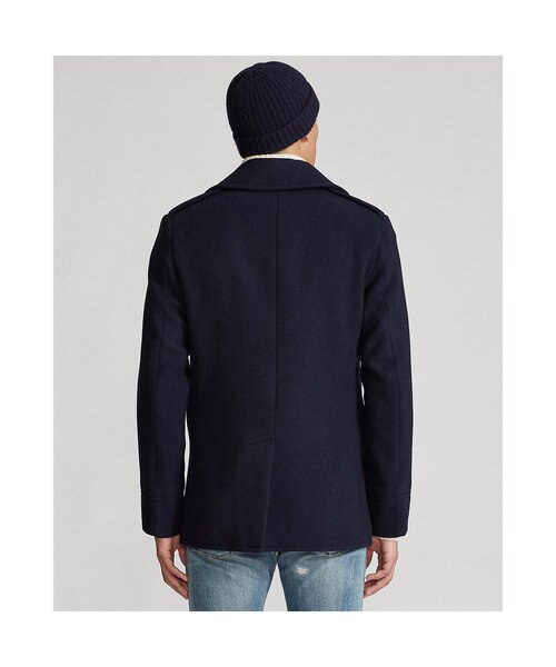 Polo ウールブレンド メルトン ピーコート｜ポロ ラルフ ローレンの