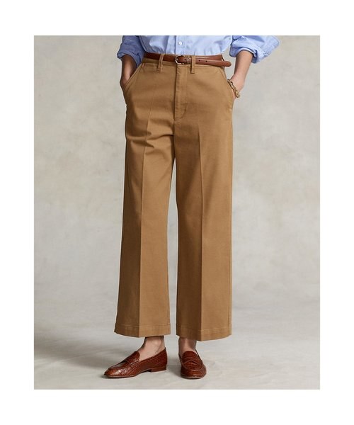 ポロラルフローレン　ワイドチノパン 90sPOLO RalphLauren チノパンツ ポロチノW31ワイドパンツ