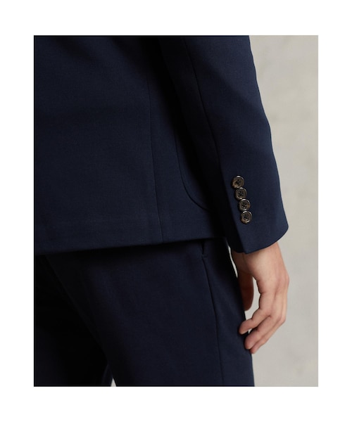 セットアップ対応商品】Polo ソフト ダブルニット スーツ ジャケット